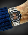 Le chronographe Dédale WP-01 Alfa Zulu sur bracelet en acier inoxydable WingSteel masculin