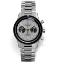 WP-01 PAPA avec bracelet en acier inoxydable WingSteel - Montre type aviation pour le pilote moderne, avec mouvement automatique et saphir | Dédale Watches