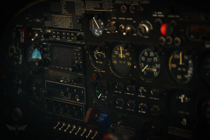 Cocpkit d'un avion de collection | Montres DÉDALE