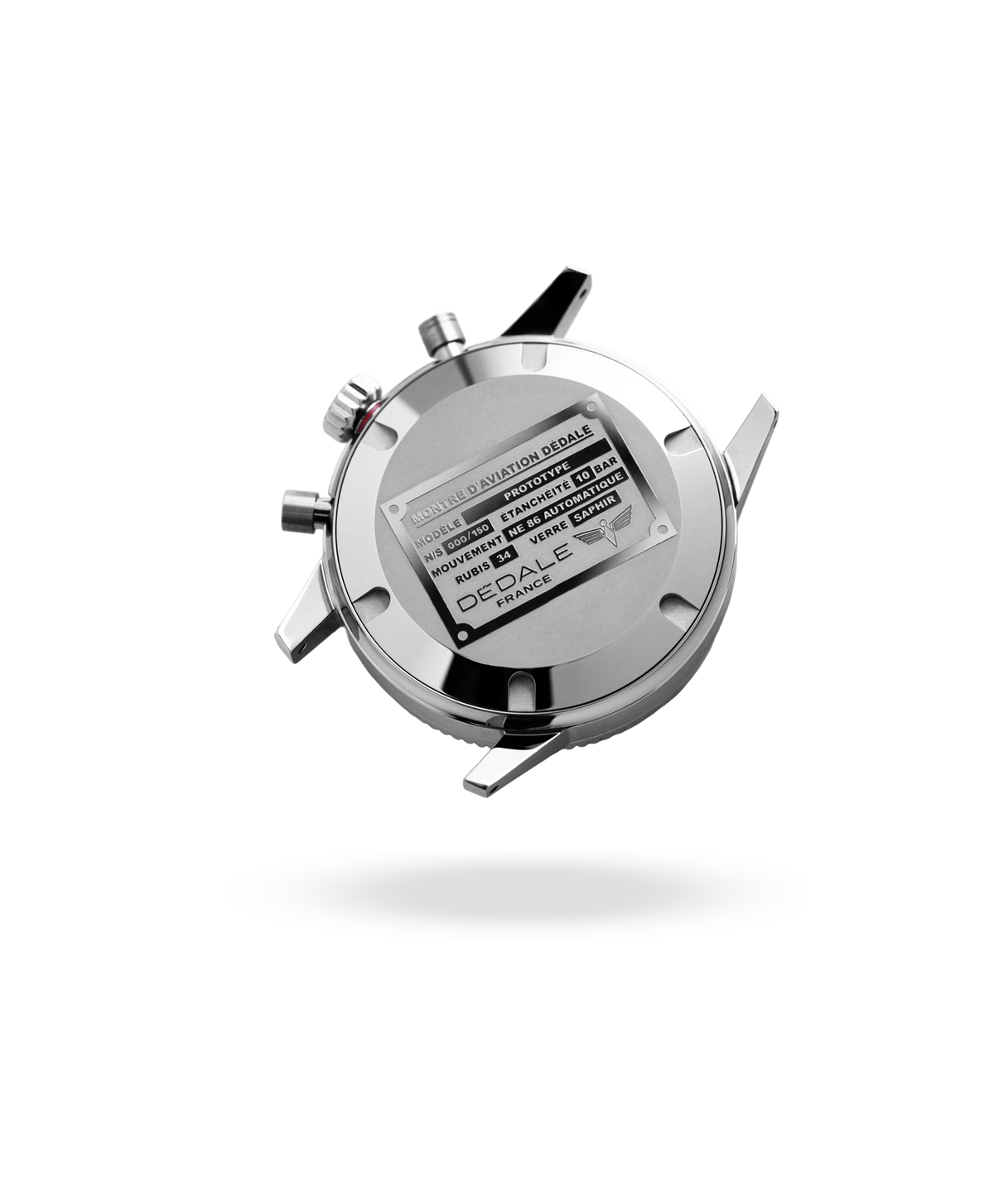 Fond de boîtier acier inoxydable 316L plaque signalétique moteur d'avion