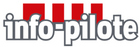 Logo du magazine aéronautique de la Fédération Française Aéronautique Info-Pilote - partenaire des montres Dédale