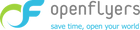 Logo du logiciel aéronautique OpenFlyers - partenaire des montres françaises Dédale