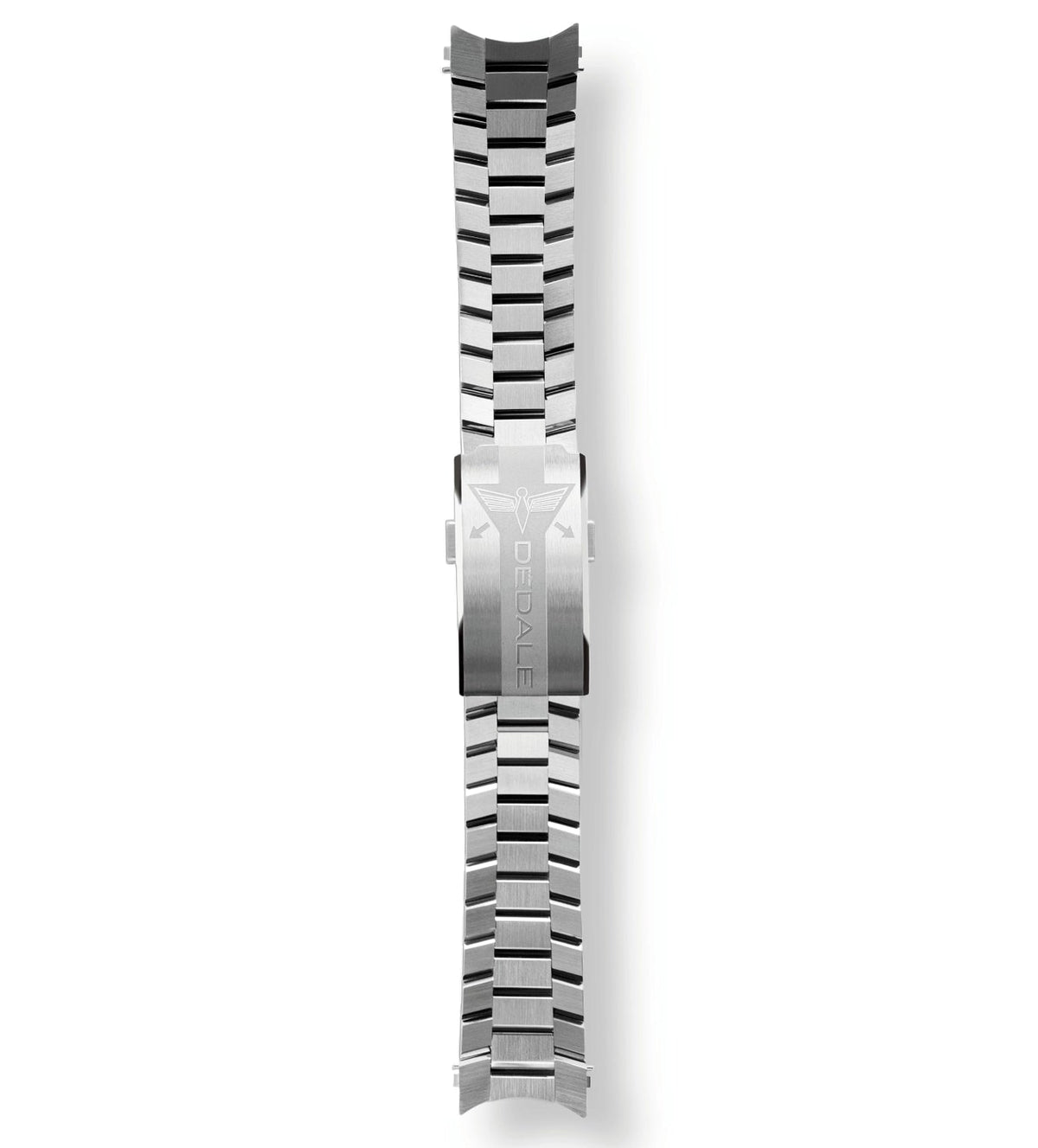 WingSteel - Bracelet de montre en acier inoxydable 316L avec micro-réglage