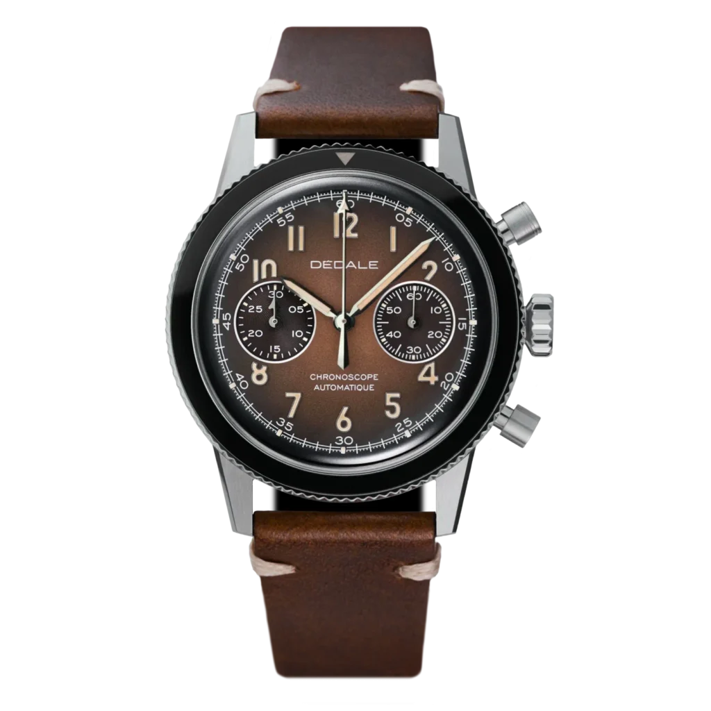 Montre chronographe français de pilote