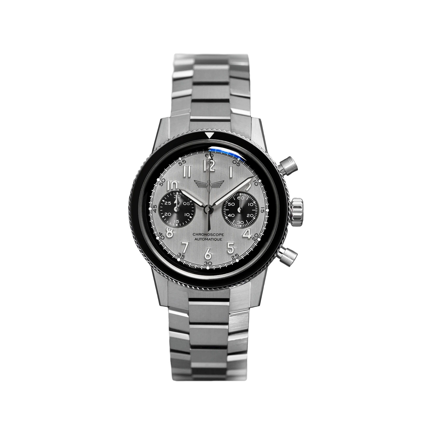 Montre chronographe français de pilote avion