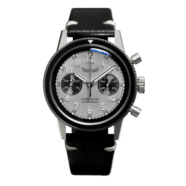 Montre chronographe français de pilote avion