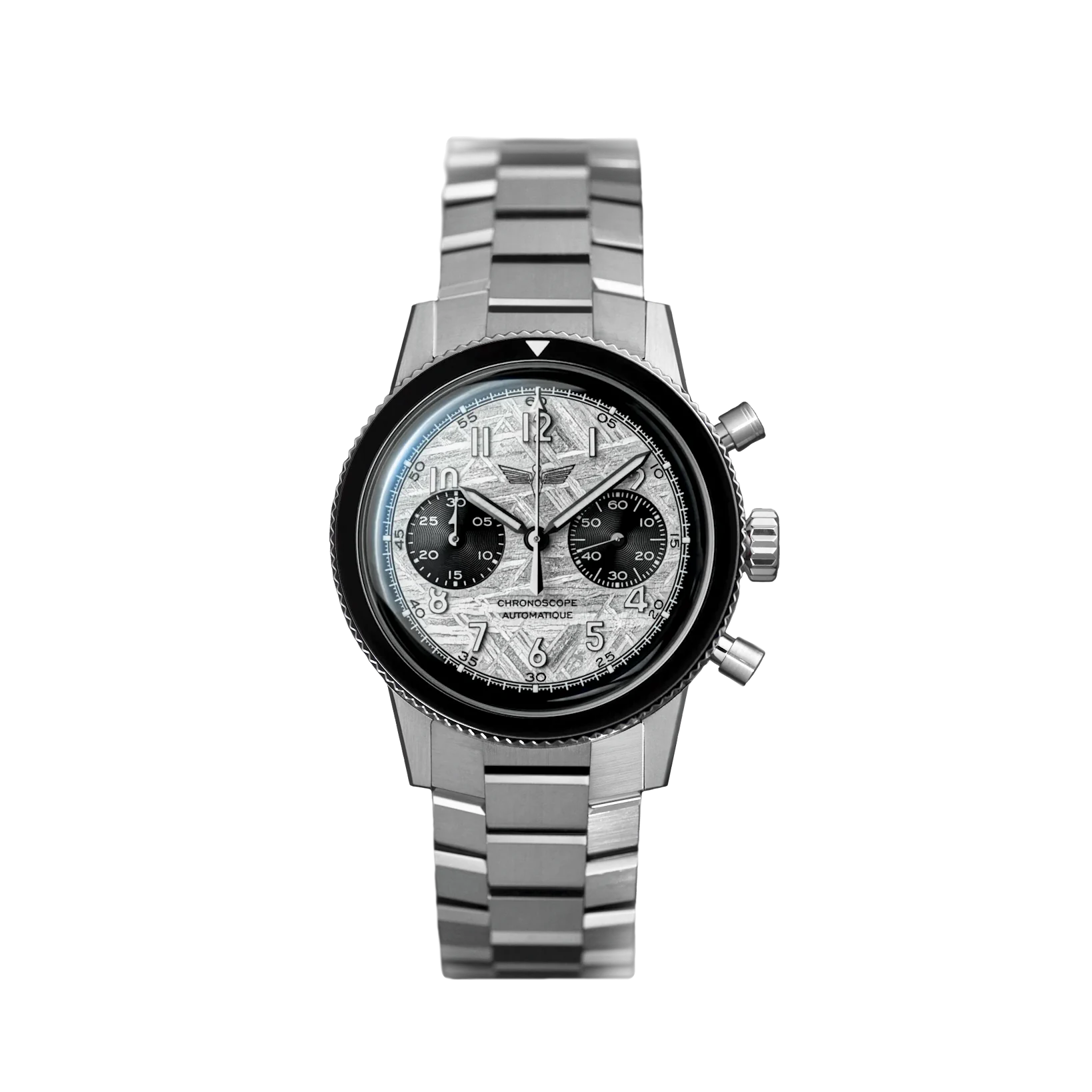 Montre chronographe français de pilote avion