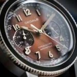 French pilot chronoscope Dedale Waypoint Alfa Zulu