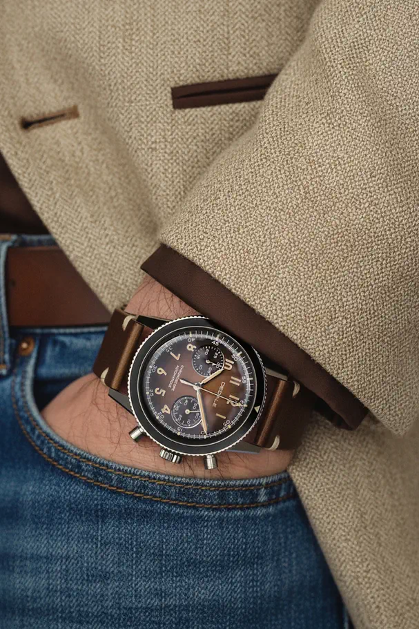 Chronographe français vintage aéonautique