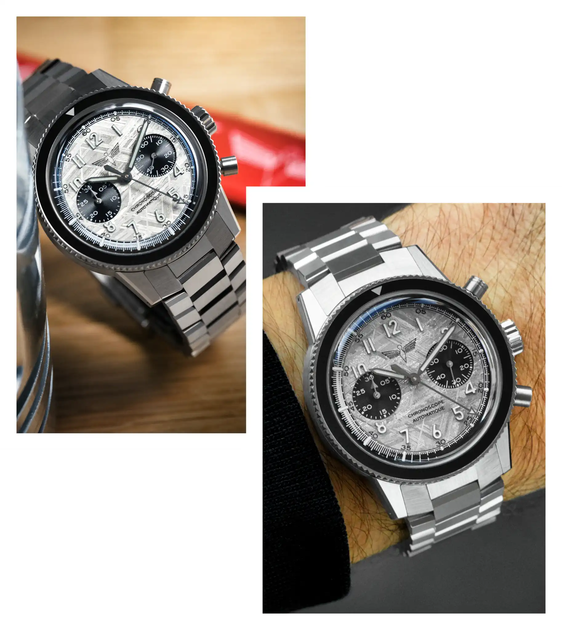 Chronographe meteorite