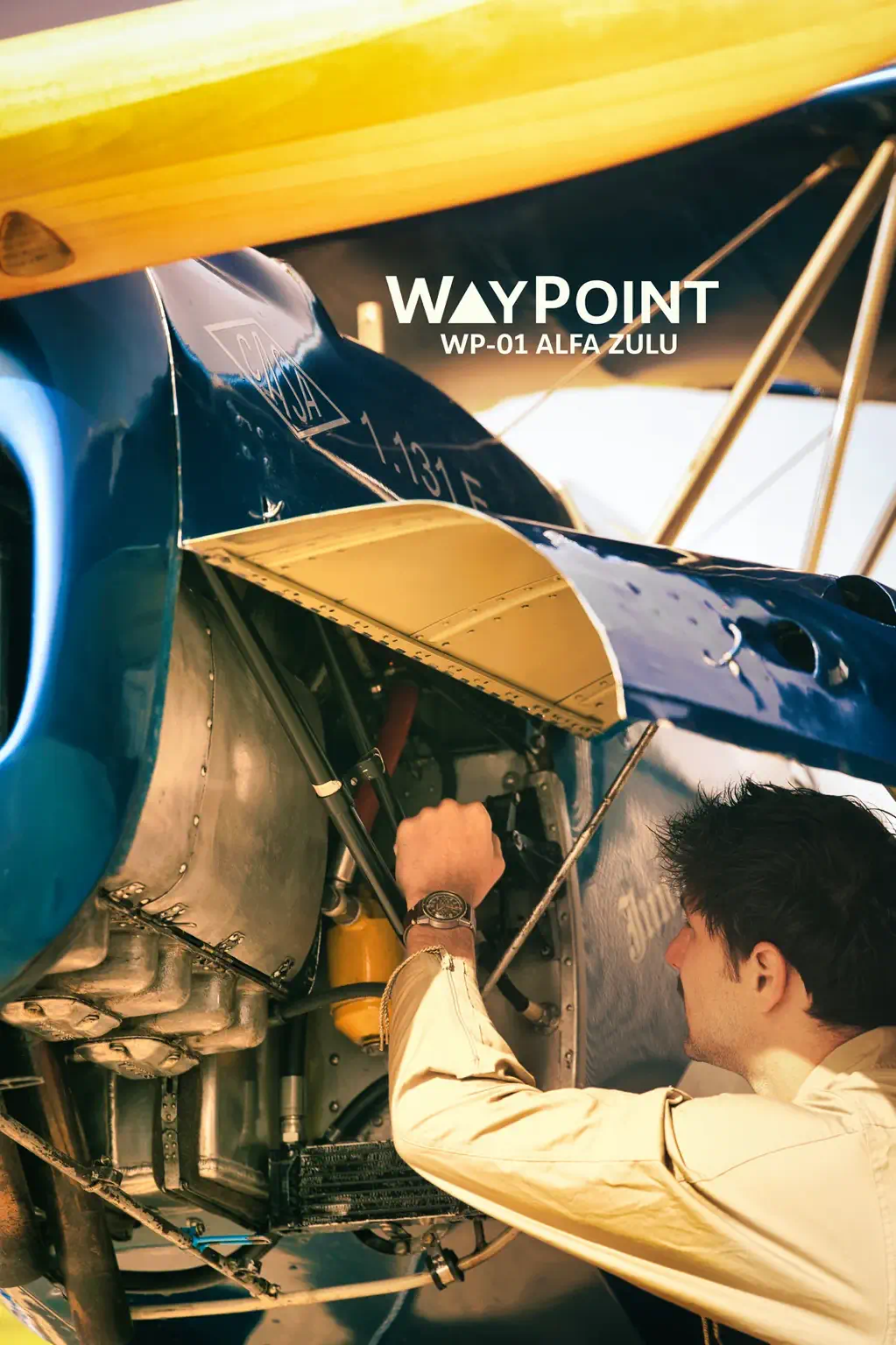 Dédale Waypoint Alfa Zulu - vintage spirit - pilot's and mechanical watch