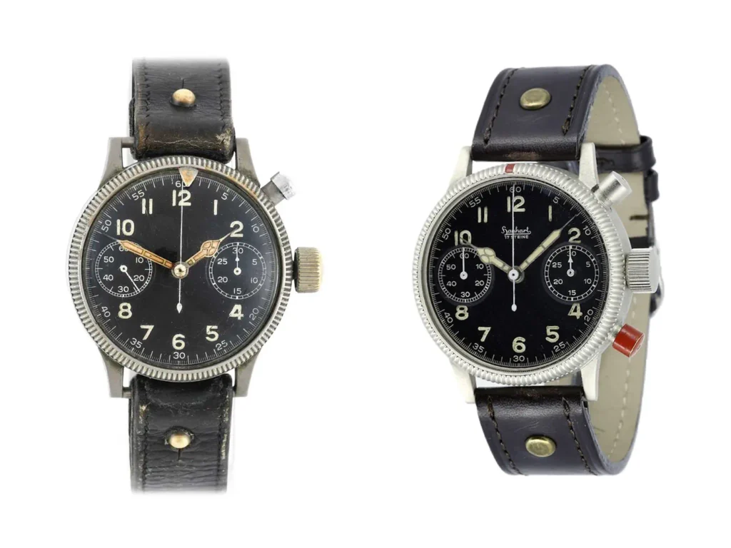Chronographe Hanhart années 40