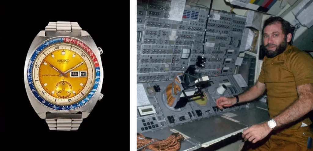 Chronographe Seiko Speedtimer 6139 - Astronaute William Pogue mission Apollo