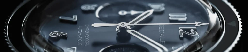 Montre chronoscope France détails cadran