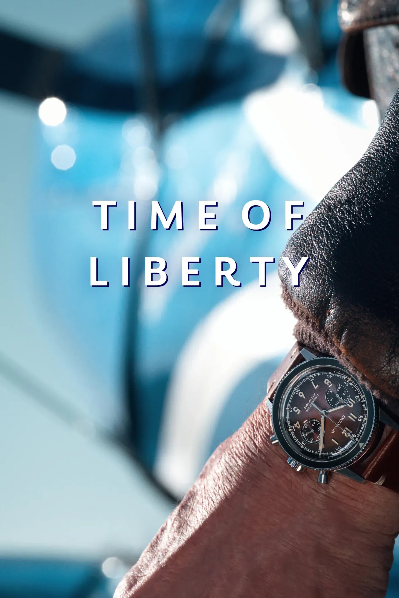 Chronographe mécanique à remontage automatique français aviation