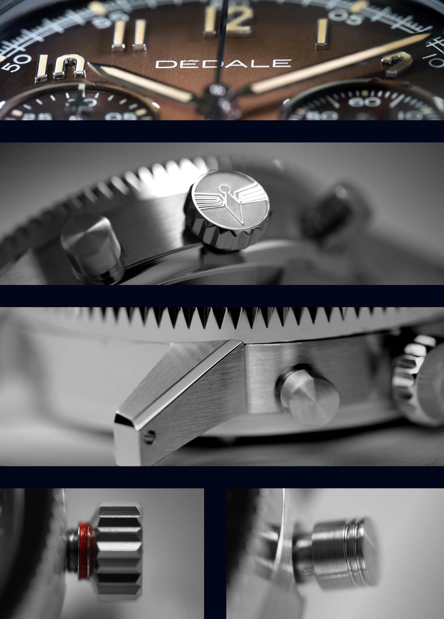 Chronographe automatique français vintage